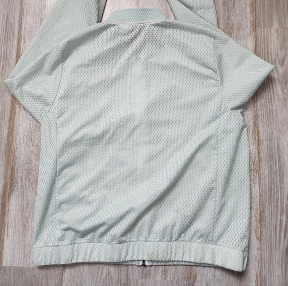 Adidas Women's Mint Green Summer Bomber New Athleisure Activewear Sz M - Picture 8 of 9